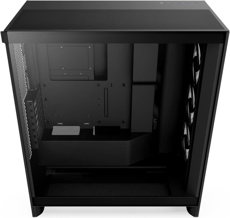 NZXT H7 Flow RGB 2024 Edition Box - Black - Кутии за компютри<<<Компютърни компоненти<<<ValiAPI&&&Системни