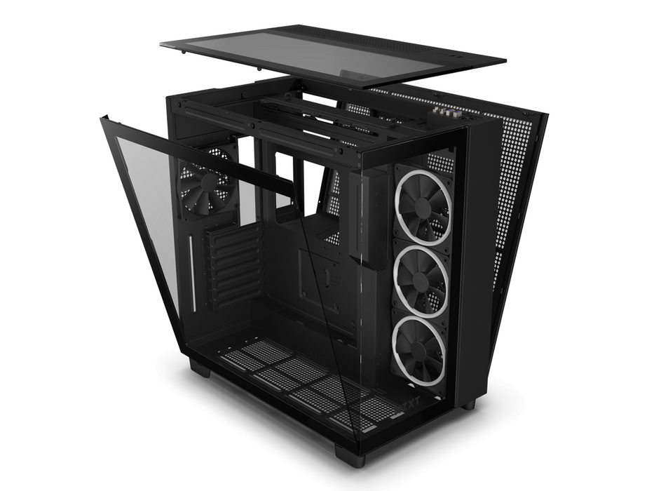 NZXT H9 Elite Matte Black Case - Кутии за компютри<<<Компютърни компоненти<<<ValiAPI&&&Системни Единици<<<Компютър