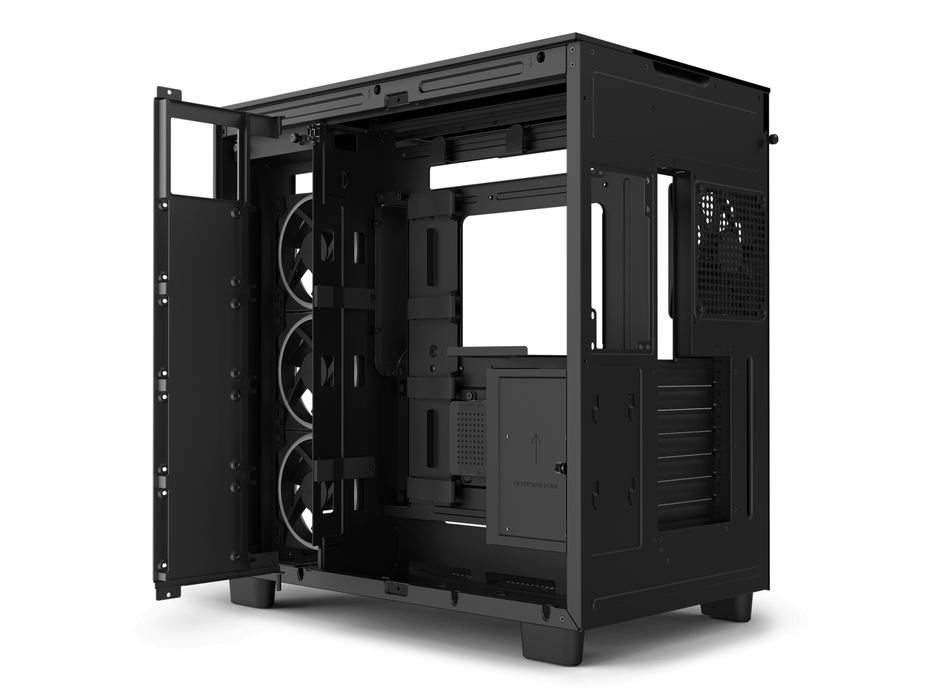 NZXT H9 Elite Matte Black Case - Кутии за компютри<<<Компютърни компоненти<<<ValiAPI&&&Системни Единици<<<Компютър