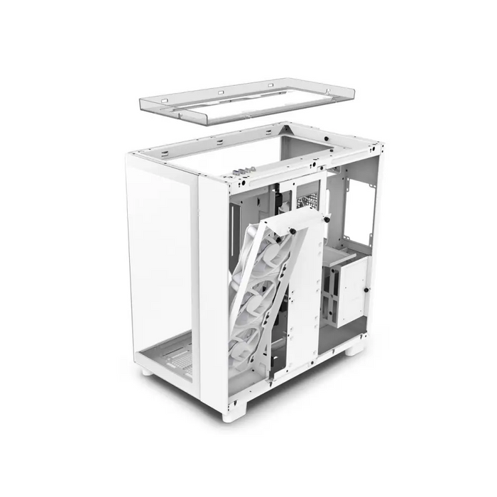 NZXT H9 Elite Matte White Case - Кутии за компютри<<<Компютърни компоненти<<<ValiAPI&&&Системни Единици<<<Компютър
