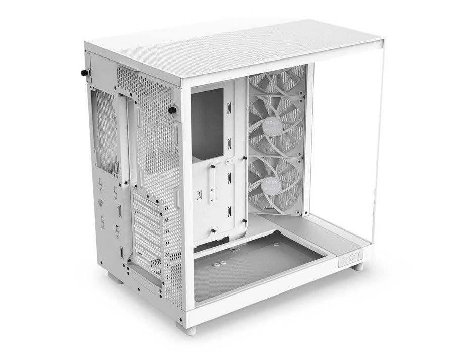 NZXT H6 Flow Matte White Case - Middle Tower