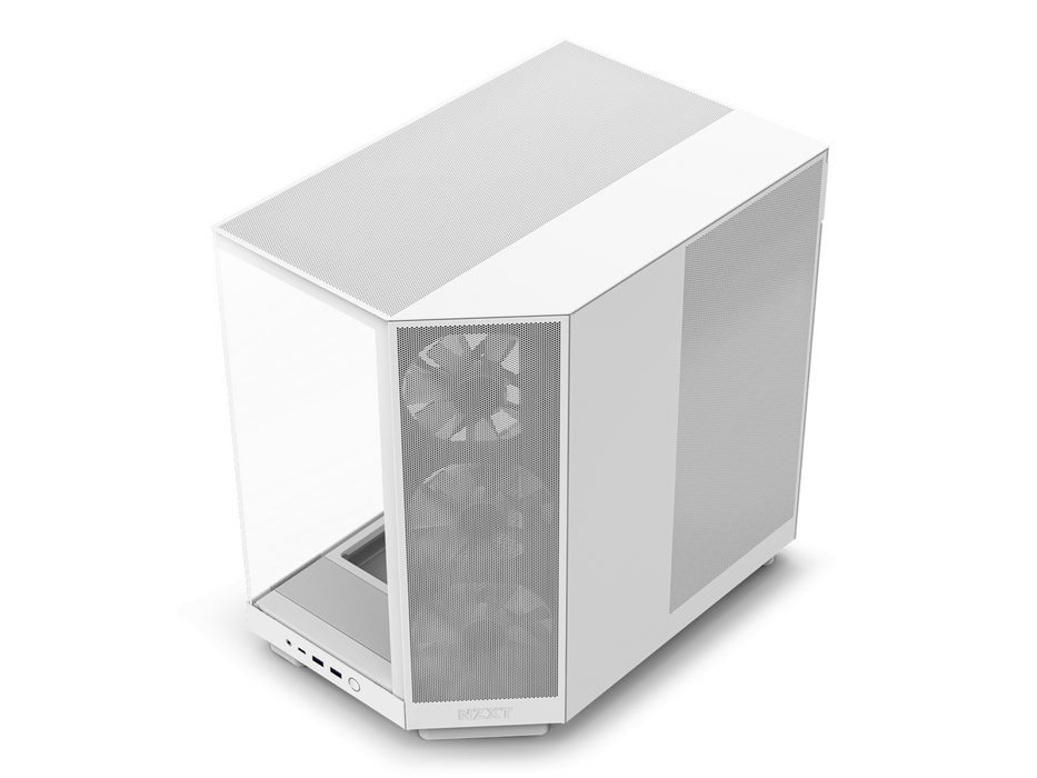 NZXT H6 Flow RGB Matte White Case - Middle Tower