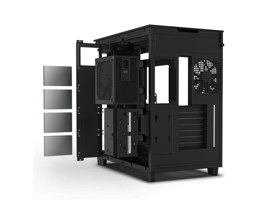 NZXT H9 Elite Matte Black Case