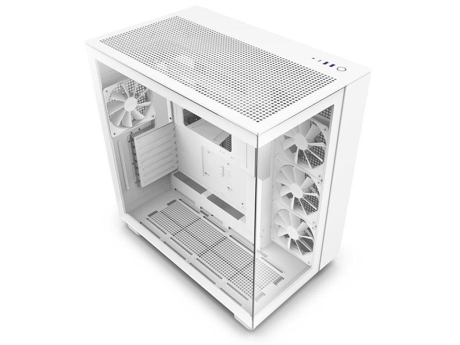 NZXT H9 Flow Matte White Case