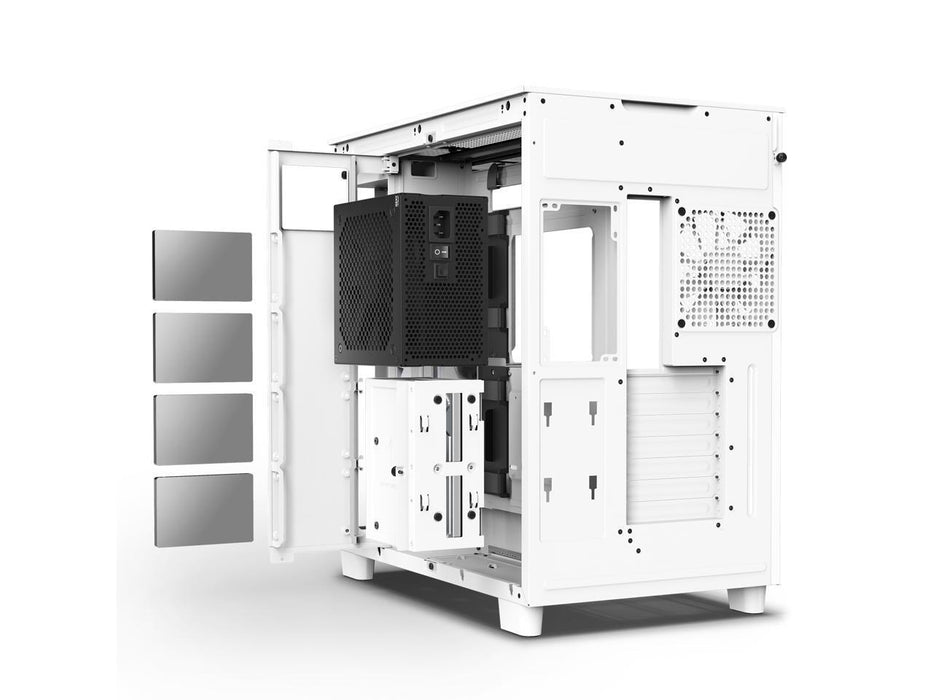 NZXT H9 Flow Matte White Case