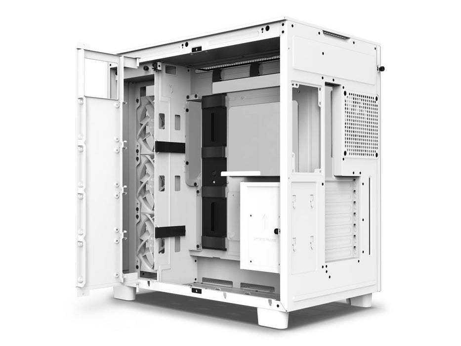 NZXT H9 Flow Matte White Case