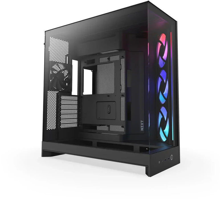 NZXT H9 Flow RGB Dual-Chamber Case - Black