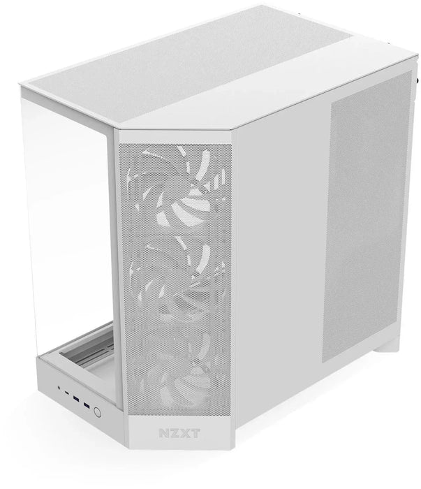 NZXT H9 Flow Dual-Chamber Case - White