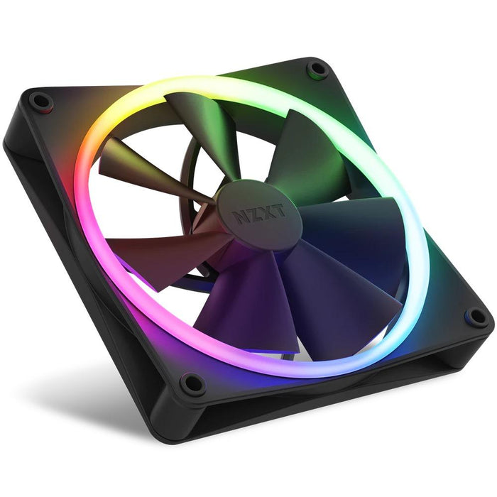 Set of fans NZXT F140 RGB Black 2 pieces and NZXT RGB controller