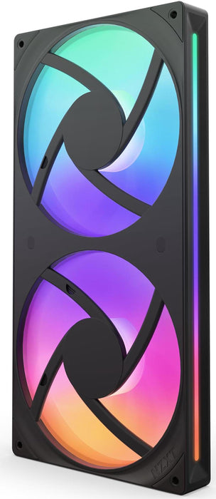 NZXT F280 Black RGB Core Fan Kit