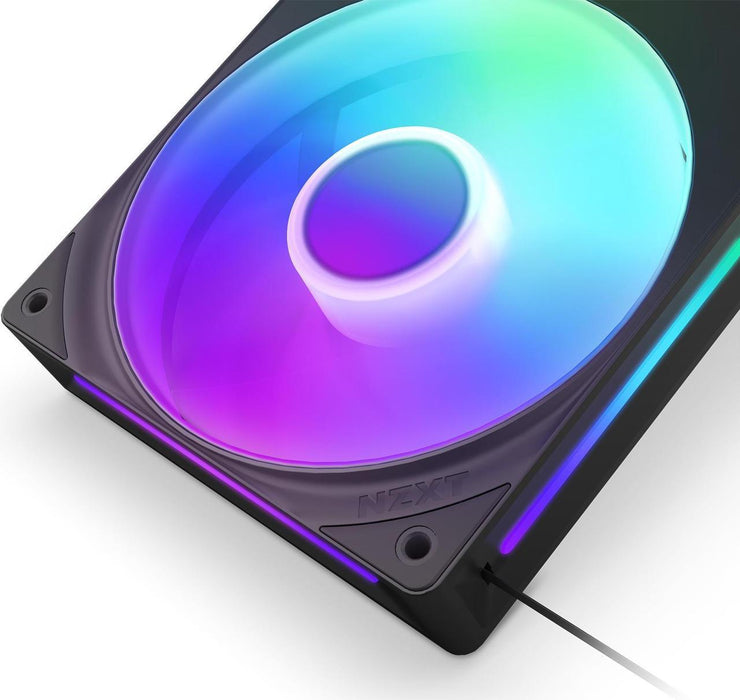 NZXT F280 Black RGB Core Fan Kit