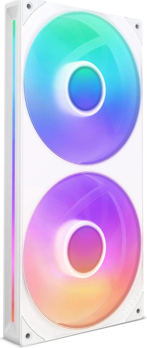 NZXT F280 White RGB Core Fan Kit