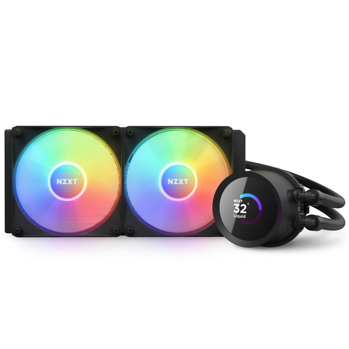 CPU Cooler NZXT Kraken 240 RGB Black, LCD Display