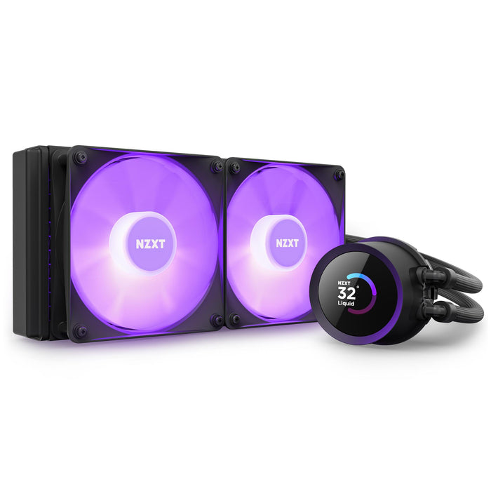 CPU Cooler NZXT Kraken 240 RGB Black, LCD Display