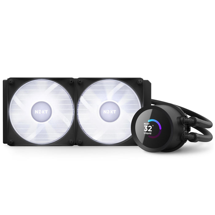 CPU Cooler NZXT Kraken 240 RGB Black, LCD Display