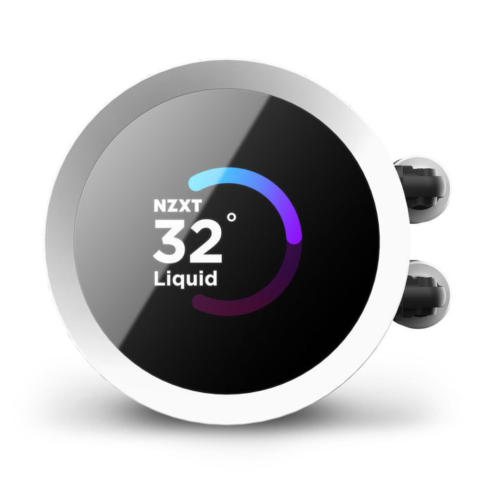 CPU Cooler NZXT Kraken 240 RGB White, LCD Display