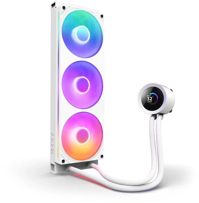 CPU Cooler NZXT Kraken Plus 360 RGB LCD Display - White