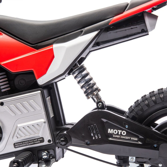Акумулаторен мотор Ocie - Moto, червен