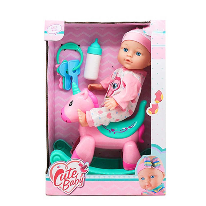 OCIE Doll with Rocking Horse
