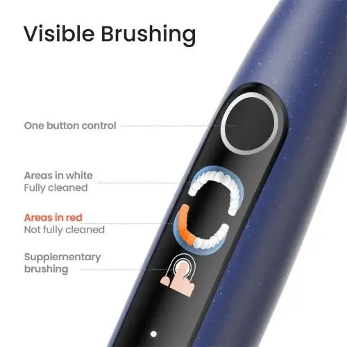 Oclean X Lite Electric Toothbrush Dark Blue EU - Xiaomi ECO System<<<Основна<<<DunaXML&&&Ел. четки и зъбни душове<<<За