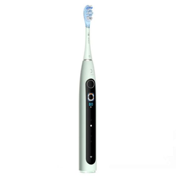 Electric toothbrush Oclean X Pro 20, AI, Maglev 4.0, 84000 rpm, Wi-Fi, FlexFit, IPX7, Green