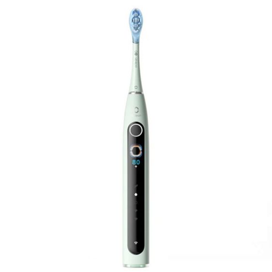 Electric toothbrush Oclean X Pro 20 Set, AI, Maglev 4.0, 84000 rpm, Wi-Fi, FlexFit, IPX7, Green