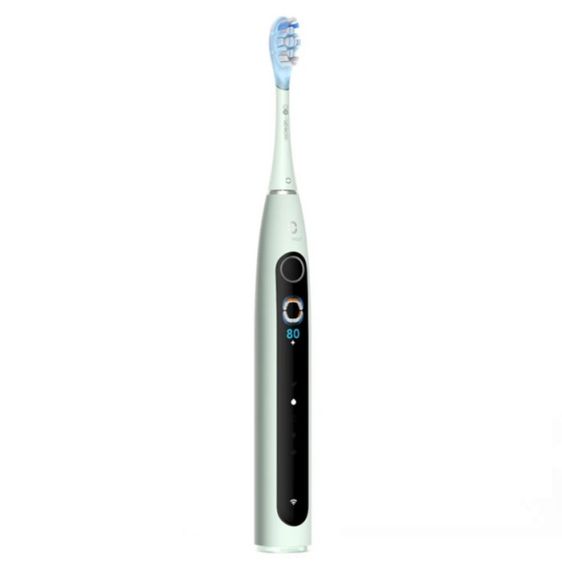 Electric toothbrush Oclean X Pro 20 Set, AI, Maglev 4.0, 84000 rpm, Wi-Fi, FlexFit, IPX7, Green