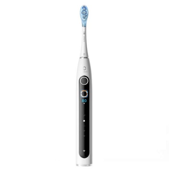 Electric toothbrush Oclean X Pro 20 Set, AI, Maglev 4.0, 84000 rpm, Wi-Fi, FlexFit, IPX7, White