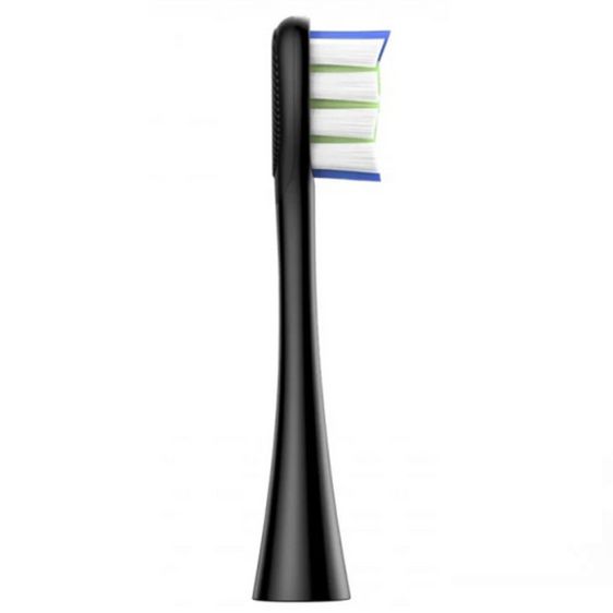 Set of 6 replacement heads for electric toothbrush Oclean Professional Clean Brush Head, Hard, Black