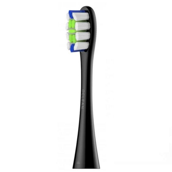 Set of 6 replacement heads for electric toothbrush Oclean Professional Clean Brush Head, Hard, Black