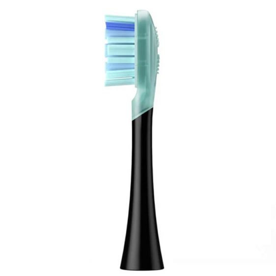 Set of 2 replacement heads for Oclean Ultra Gum Care electric toothbrush, Soft, Black