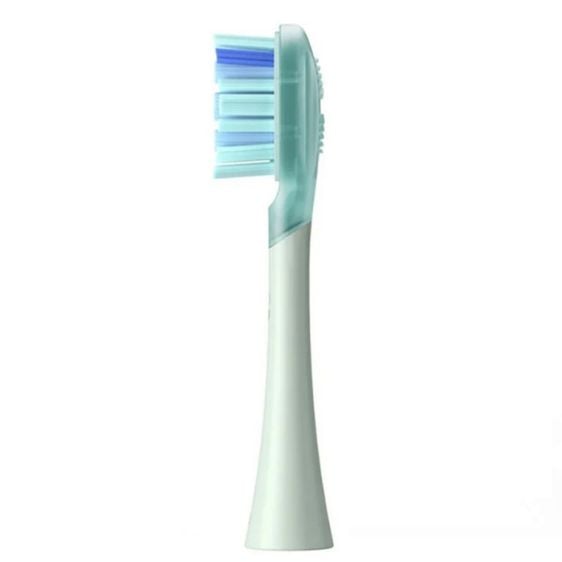 Set of 2 replacement heads for electric toothbrush Oclean Ultra Gum Care Brush Head, Soft, Green