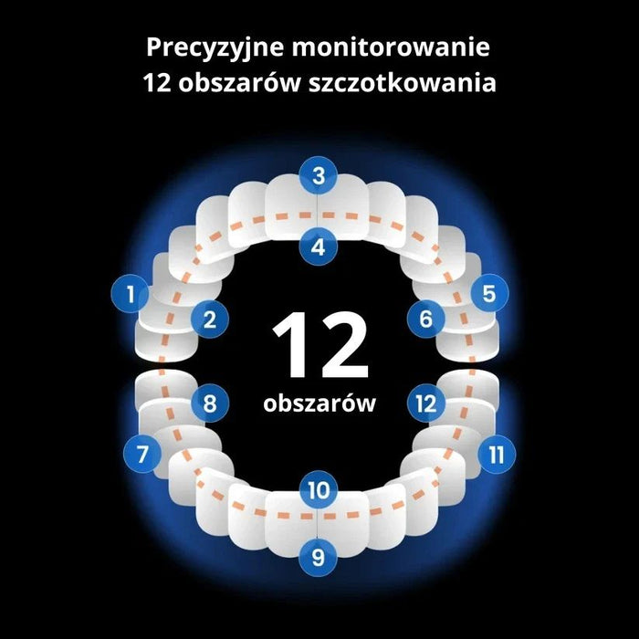 Electric toothbrush Oclean X Pro 20, AI, Maglev 4.0, 84000 rpm, Wi-Fi, FlexFit, IPX7, Black