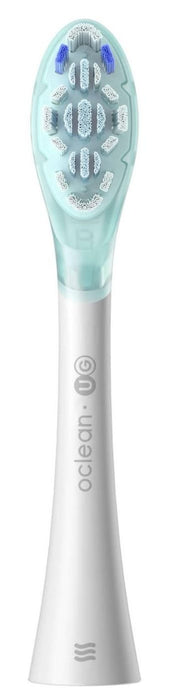 Set of 2 replacement heads for Oclean Ultra Gum Care electric toothbrush, Soft, White