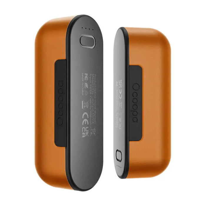 Ocoopa UT2s 2x5000 mAh hand warmer with powerbank function USB-C orange - Hand warmers<<<Outdoor<<<InnproXML&&&Hand