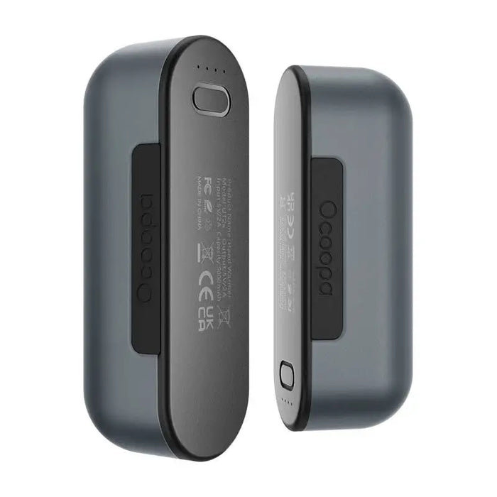 Ocoopa UT2s 2x5000 mAh hand warmer with powerbank function USB-C grey - Hand warmers<<<Outdoor<<<InnproXML&&&Hand