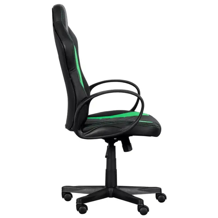 OFFICE CHAIR CARMEN 7525 BLACK - GREEN - Офис столове<<<Мебели и обков<<<Мебели и интериор<<<Praktiker