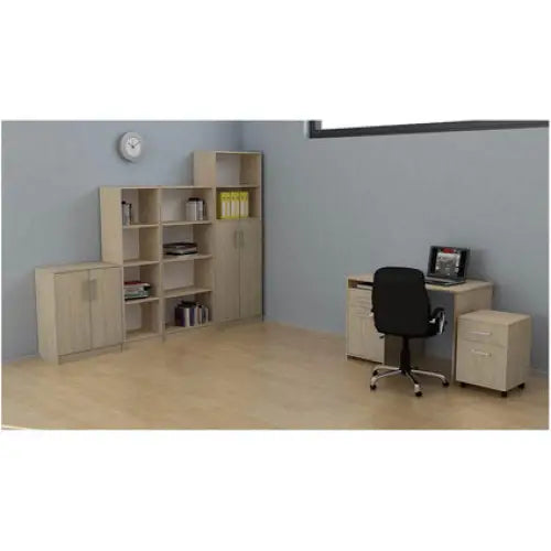 OFFICE DESK EKO E20 110X75X60 CM. SONOMA OAK - Бюра<<<Мебели и обков<<<Мебели и интериор<<<Praktiker