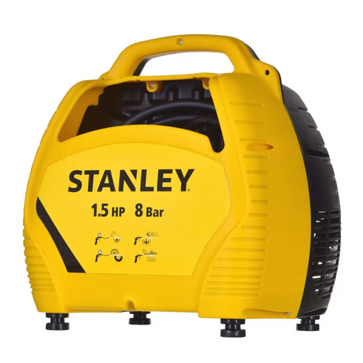 Oil-free compressor AIR KIT OL 1,1KW 8 BAR STANLEY - CompressorsNAK-KOM<<<Cordless toolsNAK<<<ActionPL