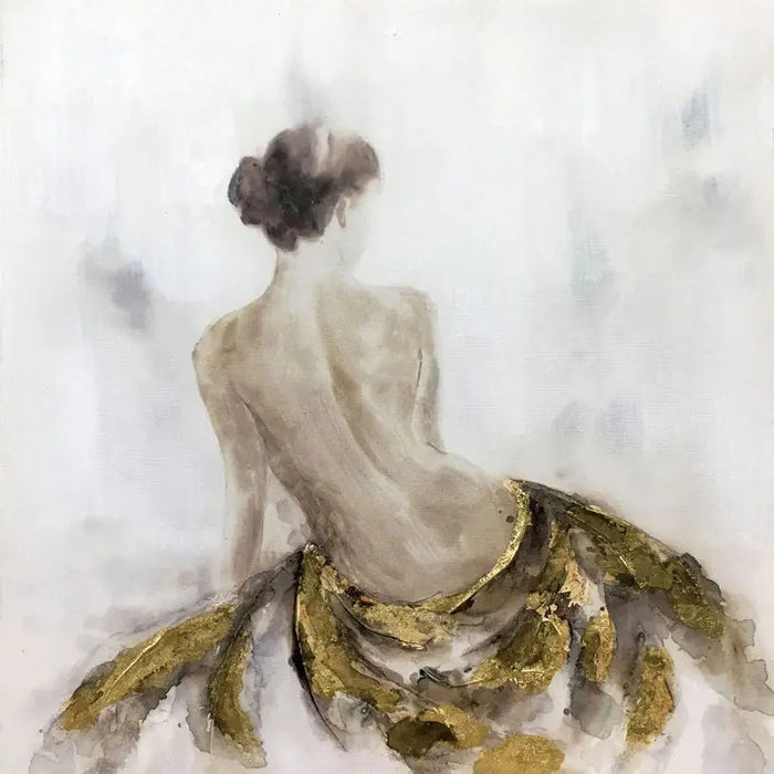 OIL PAINTING 35X35 CM. WOMAN - Картини<<<Декорации<<<Мебели и интериор<<<Praktiker