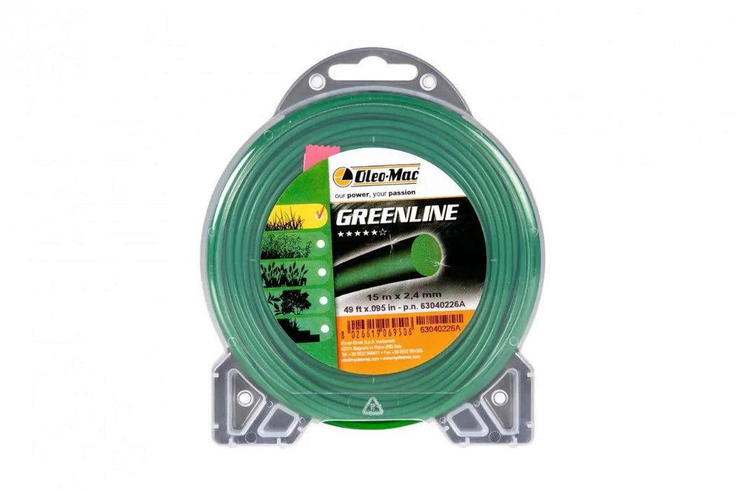 ROUND CORD OLEO-MAC 2.4MM 15M
