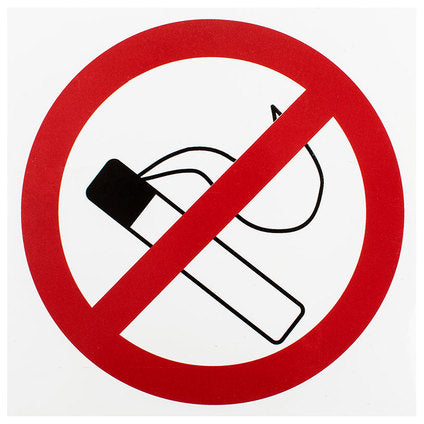 STICKER NO SMOKING N 8 OLYMP SAFETY
