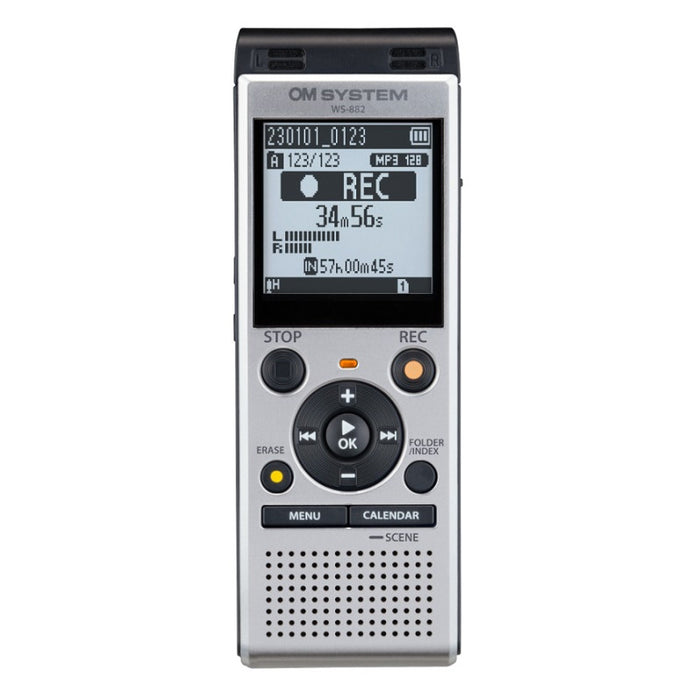 RECORD PHONE WS-882 OLYMPUS - SILVER