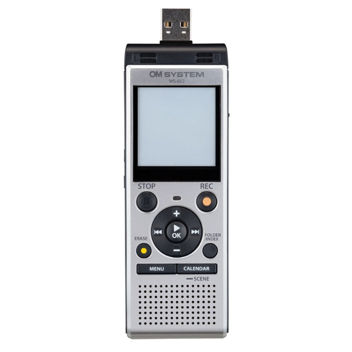 RECORD PHONE WS-882 OLYMPUS - SILVER