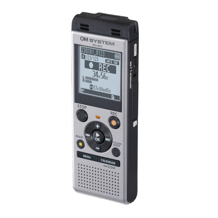 RECORD PHONE WS-882 OLYMPUS - SILVER