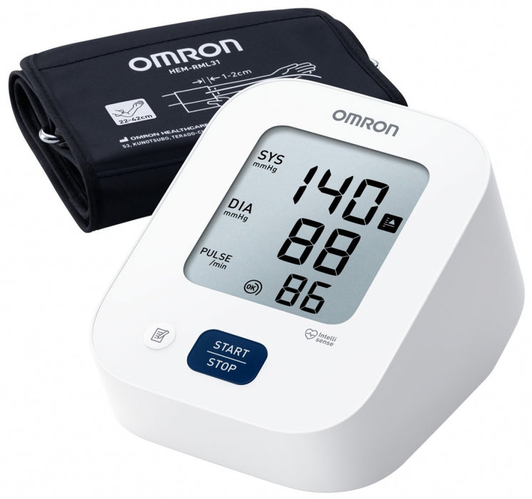 Blood pressure monitor OMRON M2 plus 2025 + AC Adapter set