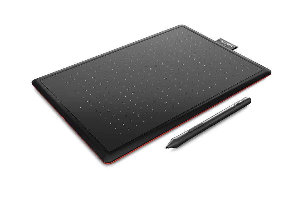 One by Wacom Medium graphics tablet Black - Tablets<<<WACOM Tablets<<<WACOM<<<PolyComp&&&Графични таблети<<<Лаптопи