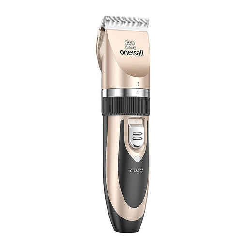 Oneisall P2 Pet Trimmer / Clippers + Scissors + Comb Set (Gold) - Animal care<<<Pets<<<InnproXML