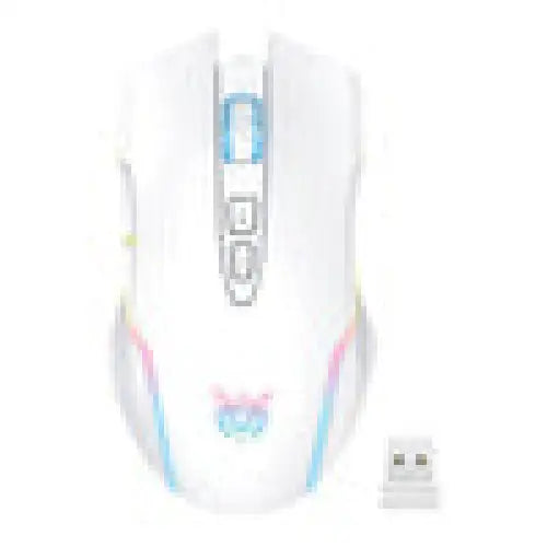Onikuma CW905 White Wireless Gaming Mouse - Wireless<<<Mice<<<Gaming<<<InnproXML