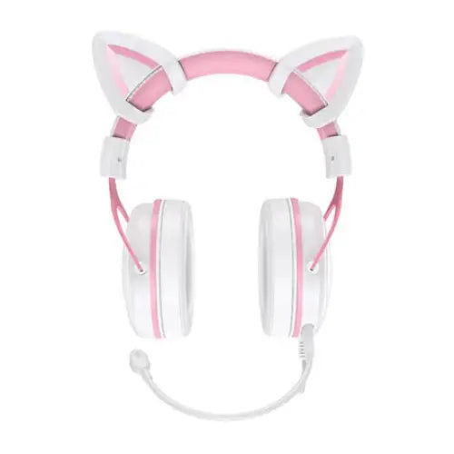 ONIKUMA X10 White/Pink/Cat Ears Gaming Headphones - Wired<<<Headphones<<<Audio<<<InnproXML